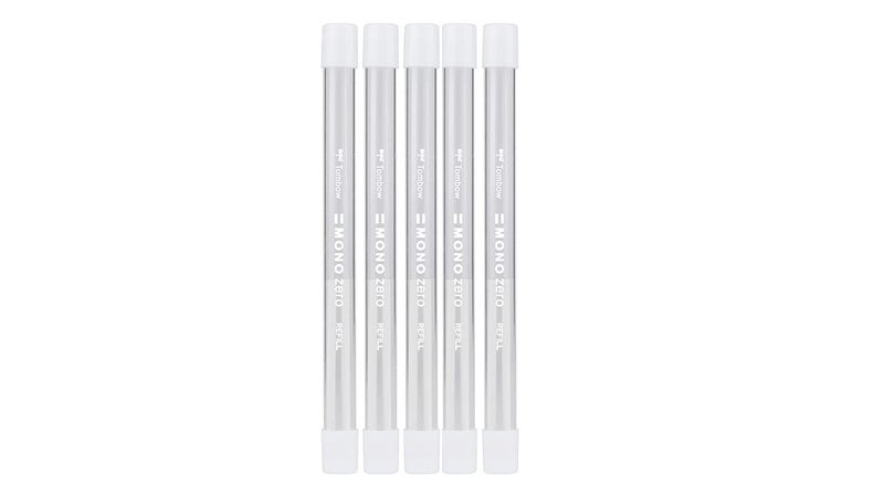 Tombow 5-Packs Tombow Mono Zero Eraser Refill, Round Tip (57307) 5-Packs - Image 1